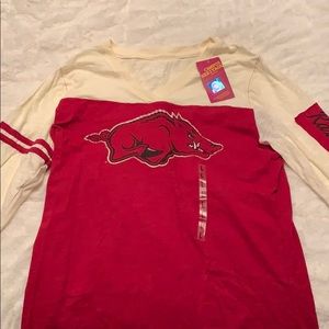 Arkansas Razorback long sleeve shirt